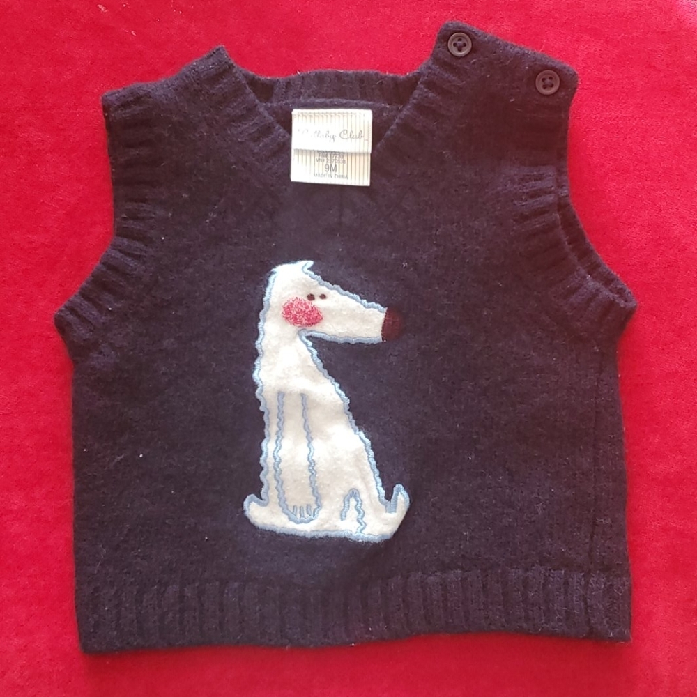 Lullaby Club Sweater vest size 9M